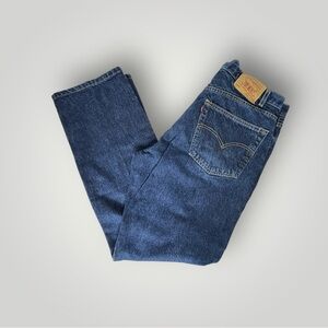 Levi’s 505 Men’s Size 40 X 32 Denim Blue Jeans Regular Fit Straight Leg US $22.9